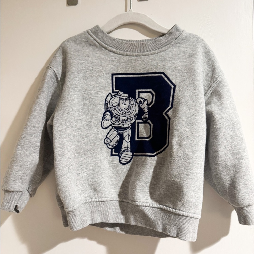 GAP Toddler Sweatshirt with Buzz Lightyear